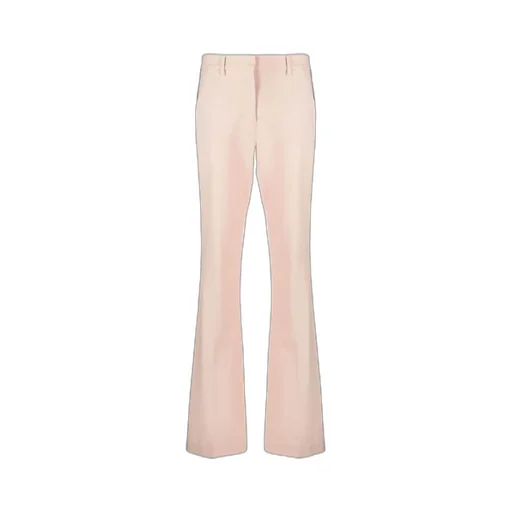 Side-Stripe Flared Trousers
