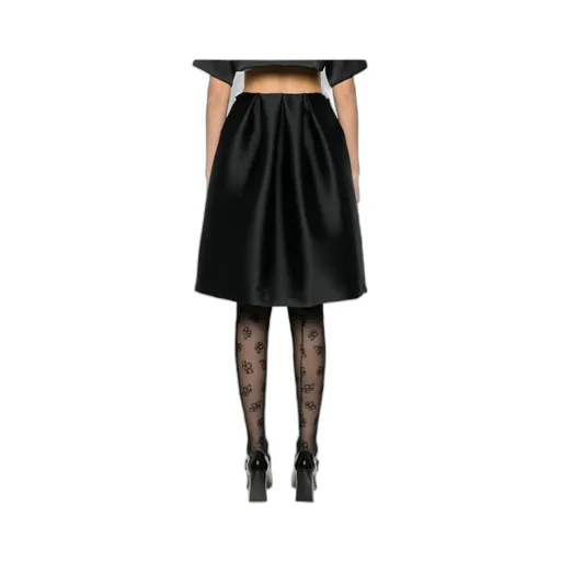 Layered Detail Midi Skirt