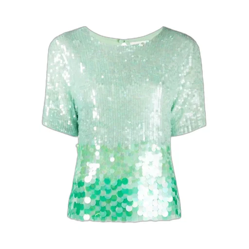 Iridescent Sequin T-Shirt
