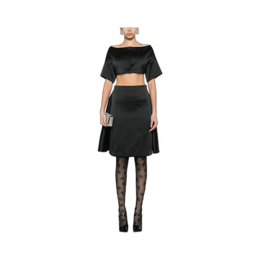 Layered Detail Midi Skirt