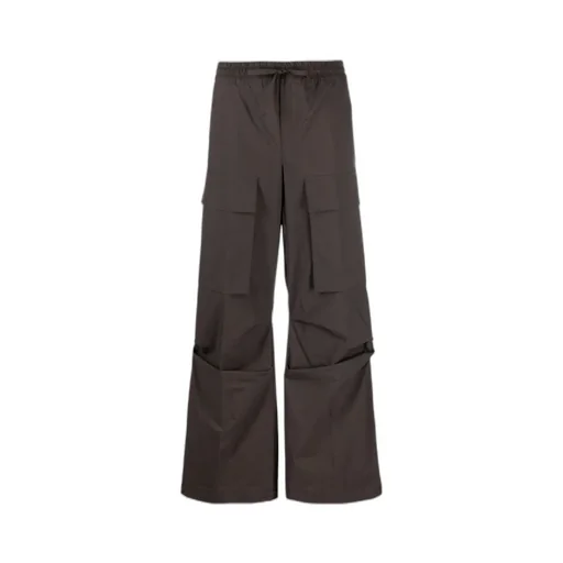 Straight-Leg Cargo Trousers