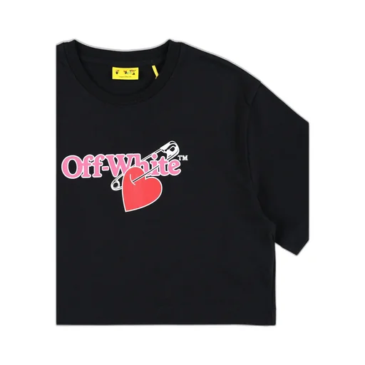 Logo Printed Cropped T-Shirt