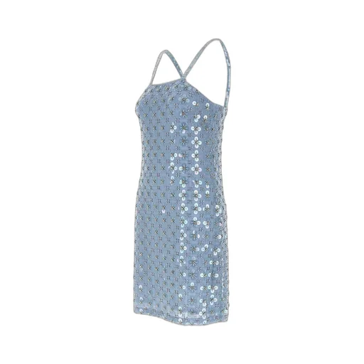 Ginny Rhinestoned Minidress