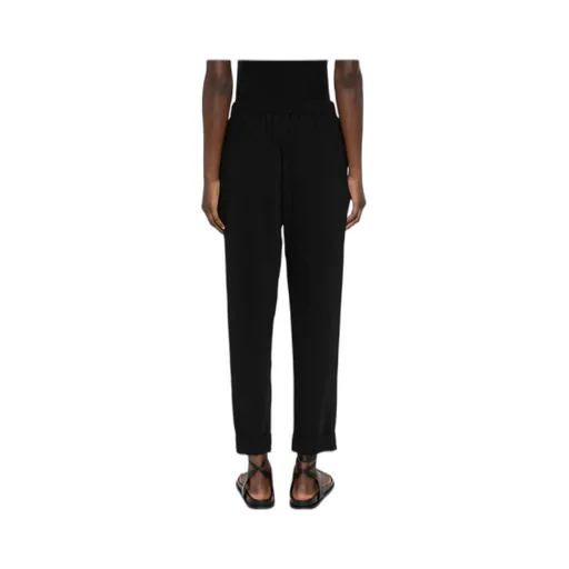 Mid-Rise Tapered-Leg Trousers