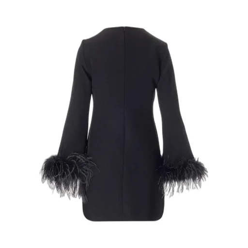 Long Sleeve Round Neck Dress