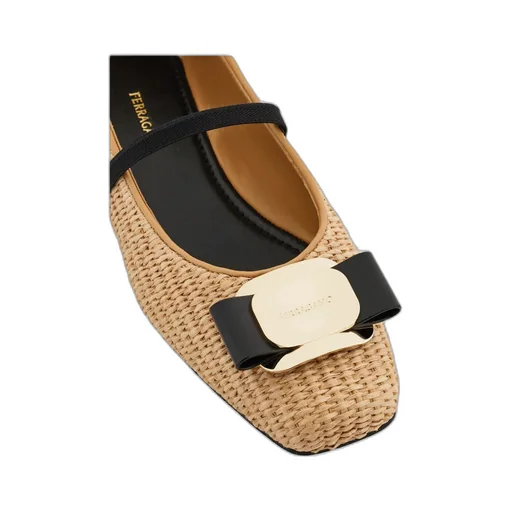Bow-Detailing Ballet Flats