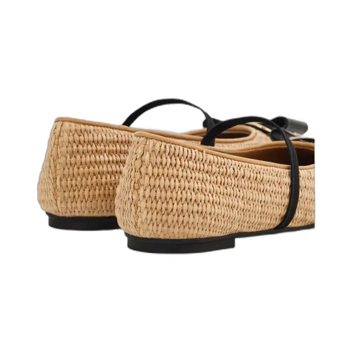 Bow-Detailing Ballet Flats