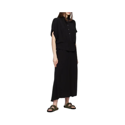 Flared Mid-Length Skirt