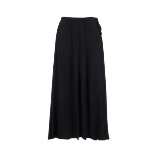 Flared Mid-Length Skirt
