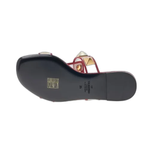 Logo Flat Sandals