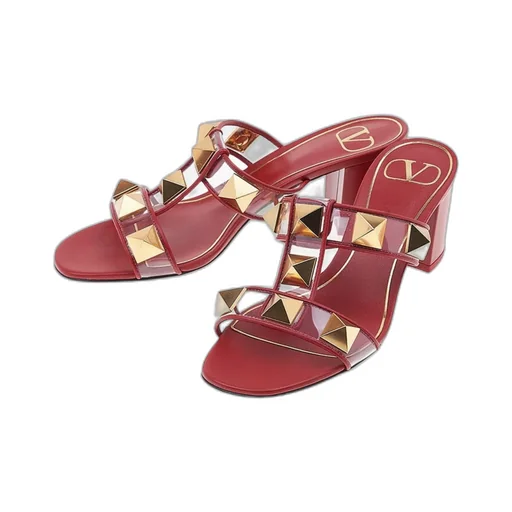 Rivet High Heel Sandals