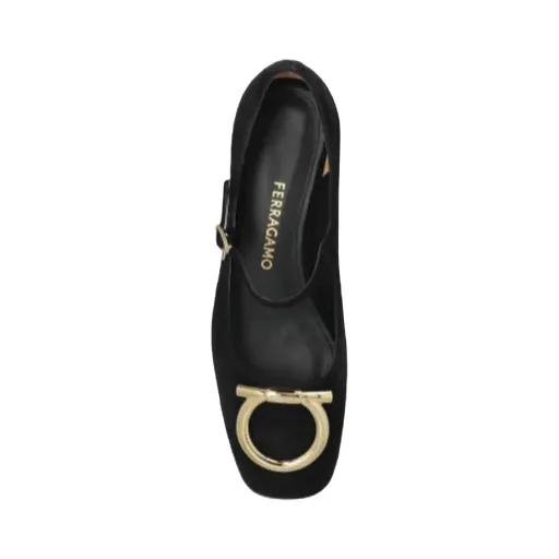 Gancini Leather Pumps