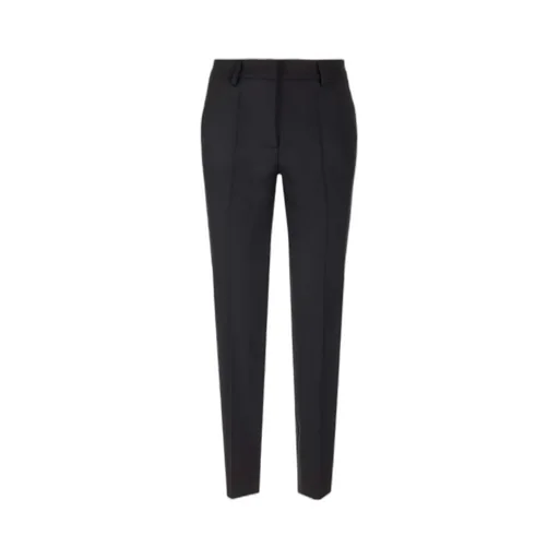 Straight-Leg Tailored Trousers