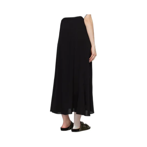 Flared Mid-Length Skirt