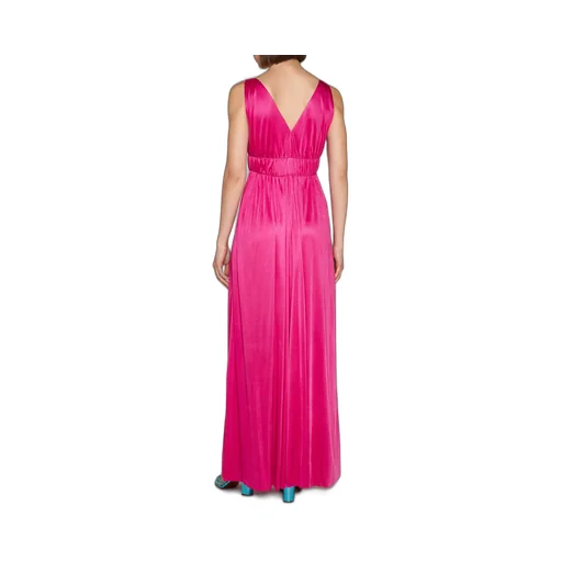 V-Neck Sleeveless Dress