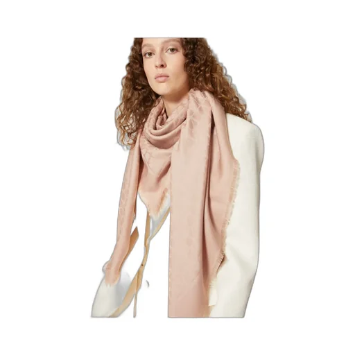 Vlogo Signature Fringed Edge Scarf