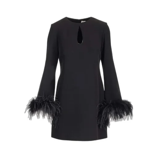 Long Sleeve Round Neck Dress