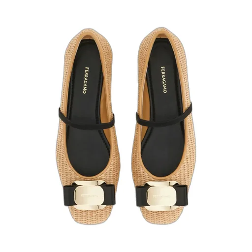 Bow-Detailing Ballet Flats
