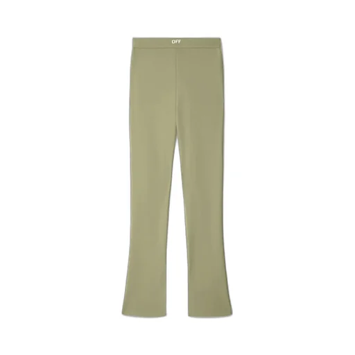 Logo-Print Bootcut Leggings