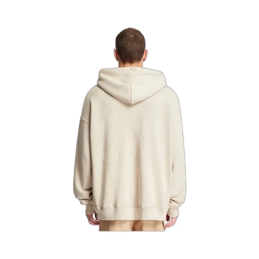 Drawstring Long-Sleeved Hoodie