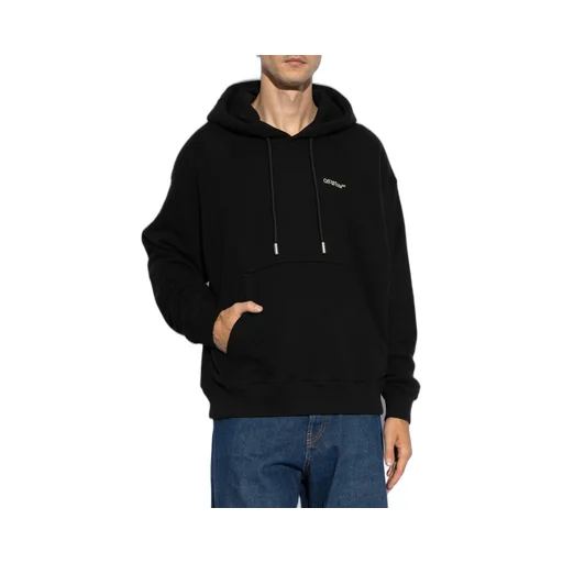 Logo Embroidered Drawstring Hoodie