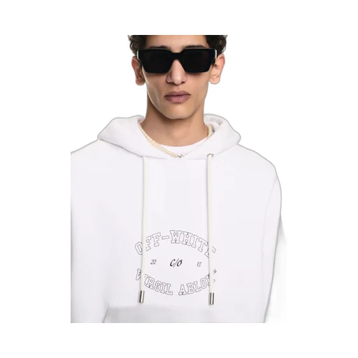 Logo Printed Drawstring Hoodie