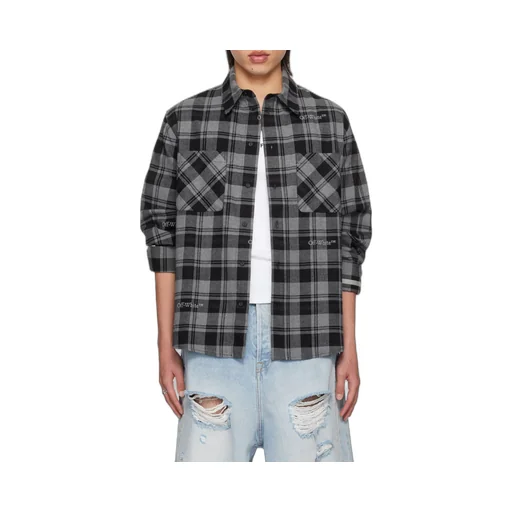 Checked Long-Sleeved Shirt
