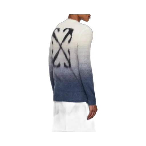 Arrow Grad Gradient Effect Knitted Jumper