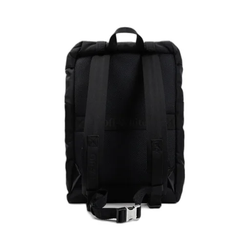 Logo Printed Buckle-Detailed Backpack