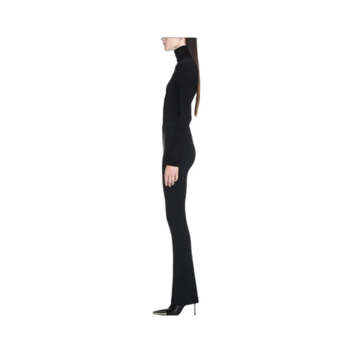 Logo Printed Flared Leggings