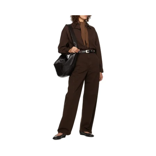 Large Croissant Zipped Shoulder Bag