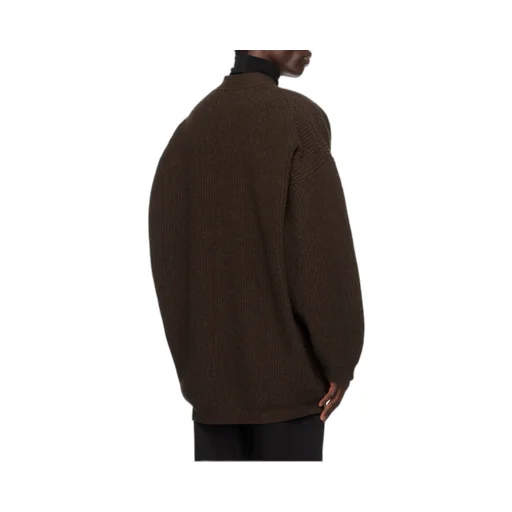 V-Neck Knitted Buttoned Cardigan