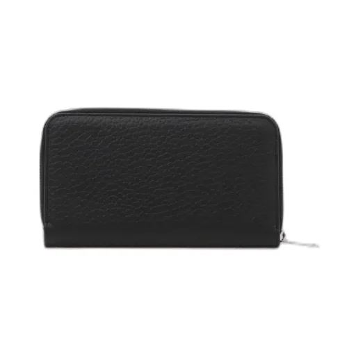 Logo Lettering Zip-Around Wallet