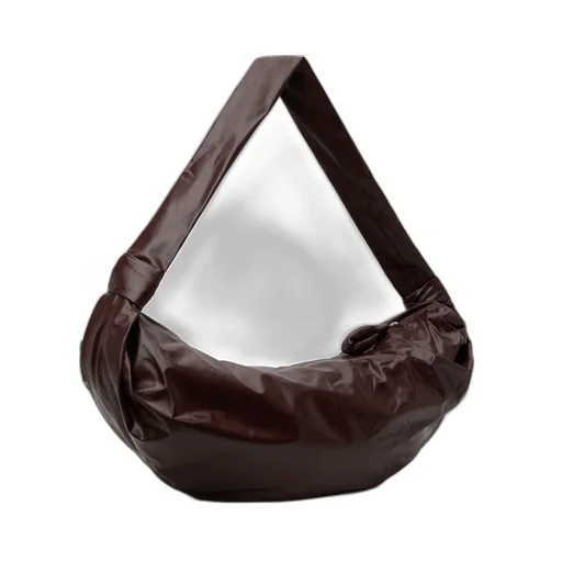Croissant Leather Shoulder Bag