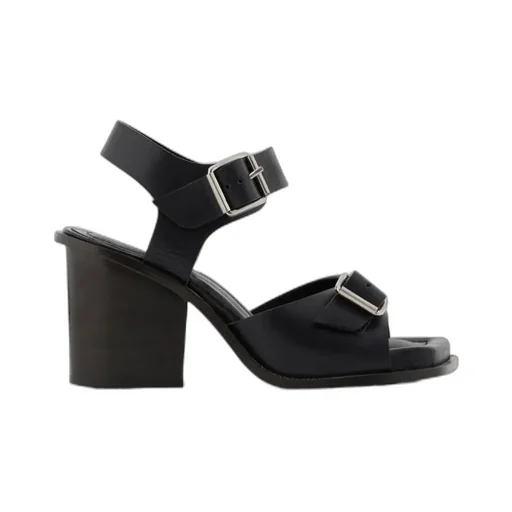 80Mm Leather Sandals