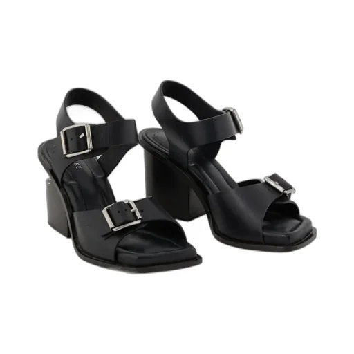 80Mm Leather Sandals