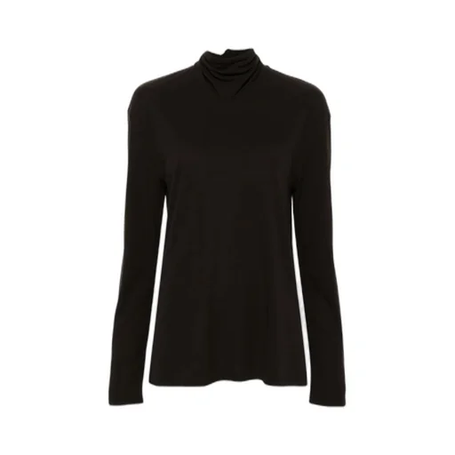 Long-Sleeved Knitted Jumper