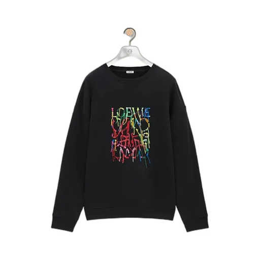 Logo Embroidered Crewneck Sweatshirt
