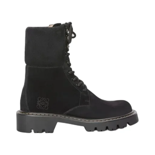 Sierra Combat Boot In Suede