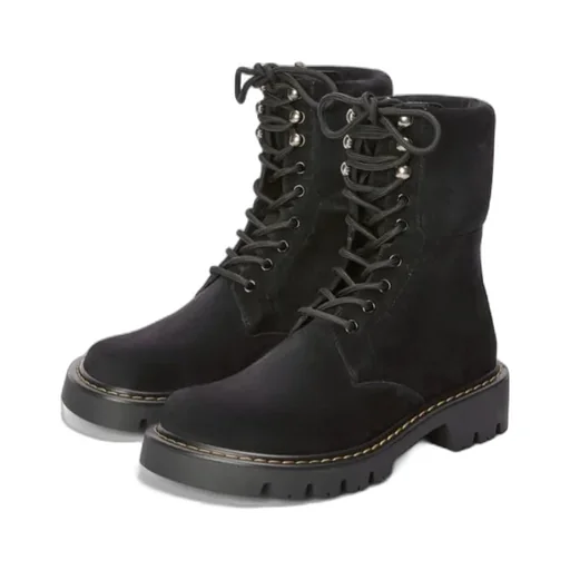 Sierra Combat Boot In Suede