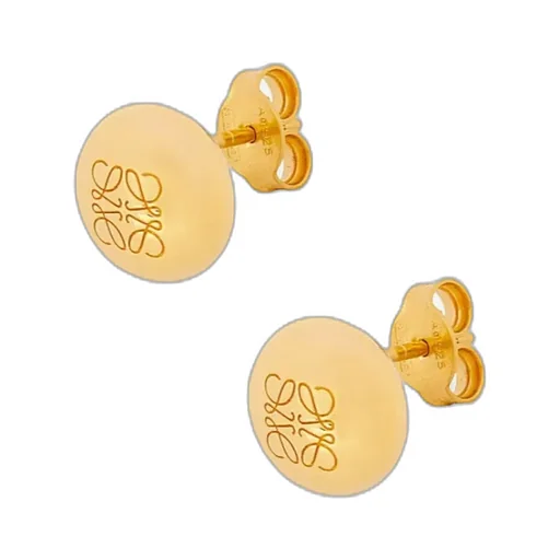 Anagram Pebble Stud Earrings