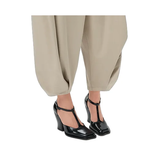 Onda T-Bar Chunky Heel Pumps