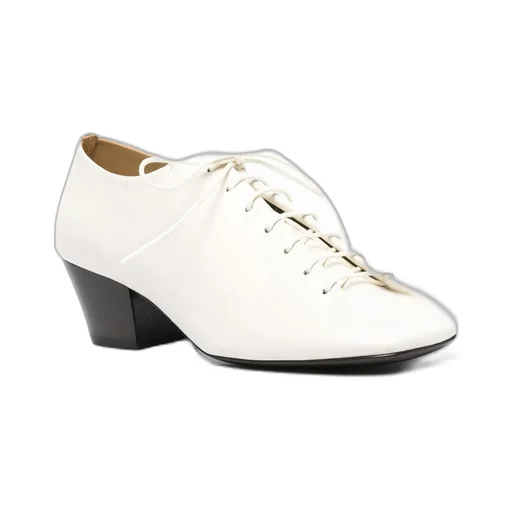 Lace-Up Tapered Heel Pumps