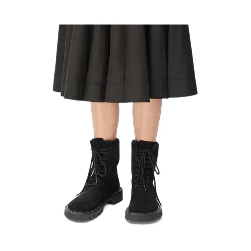 Sierra Combat Boot In Suede