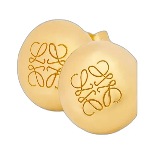 Anagram Pebble Stud Earrings