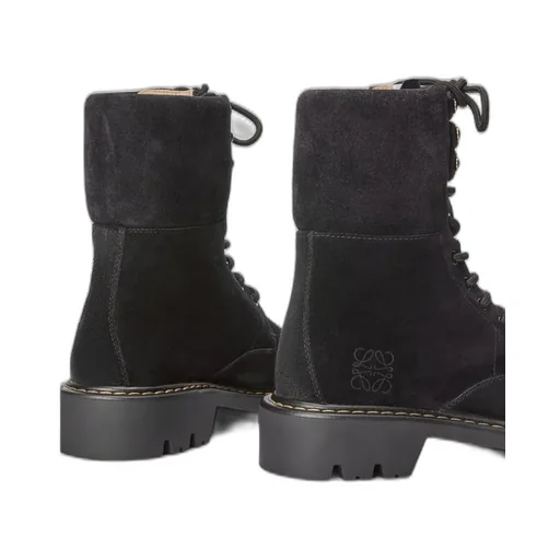 Sierra Combat Boot In Suede