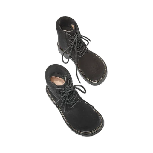 Sierra Combat Ankle Boot In Suede