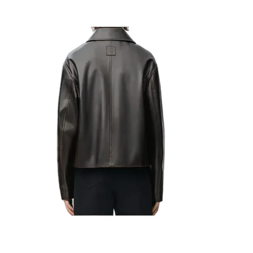 Logo Patch Relaxed Fit Jacket
