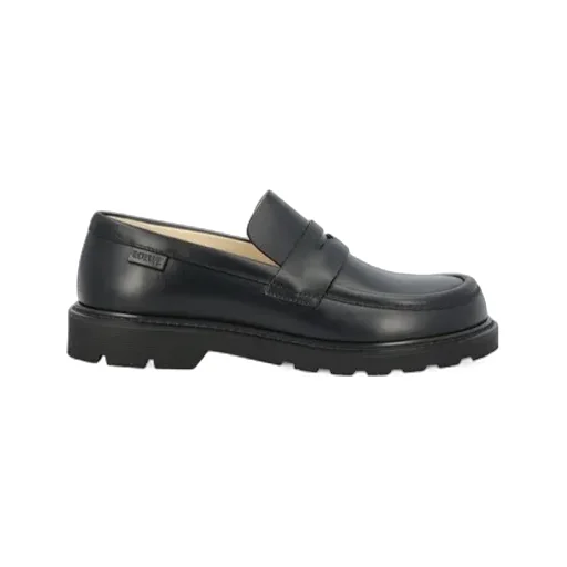 Round-Toe Slip-On Loafers