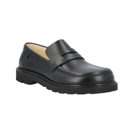 Round-Toe Slip-On Loafers